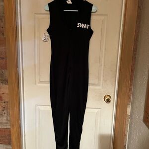 Black SWAT Sleeveless Jumpsuit size medium